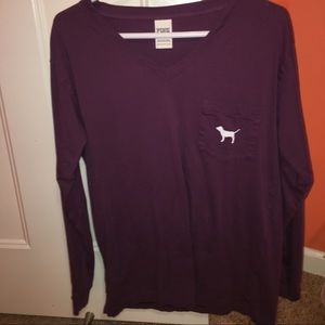 Pink Long Sleeve Shirt